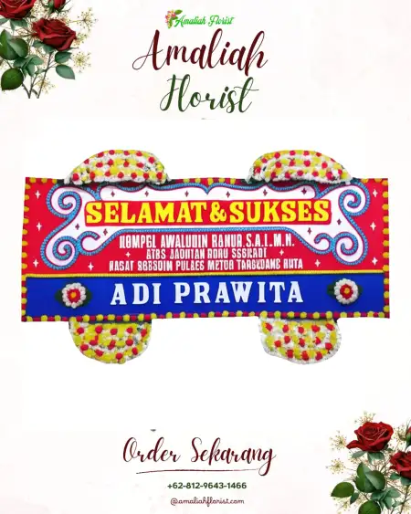 Papan Bunga Ucapan Selamat Mentangor